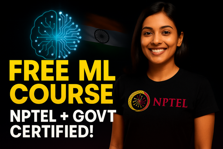 Machine Learning in Hindi: Free Government-Certified Course by NPTEL